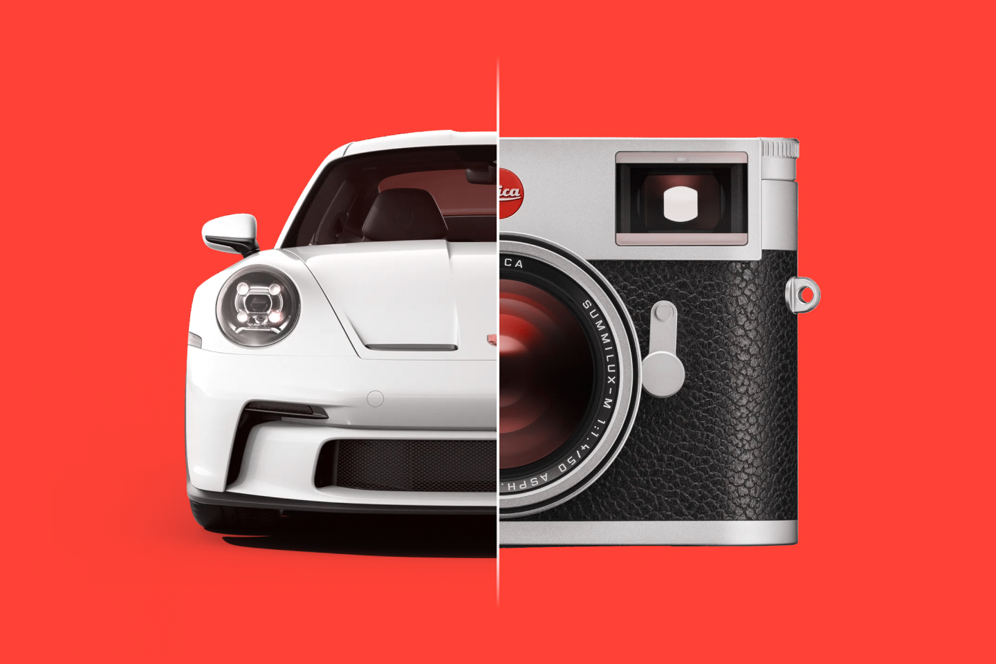 cover image for The hidden bond between the Porsche 911 and Leica M