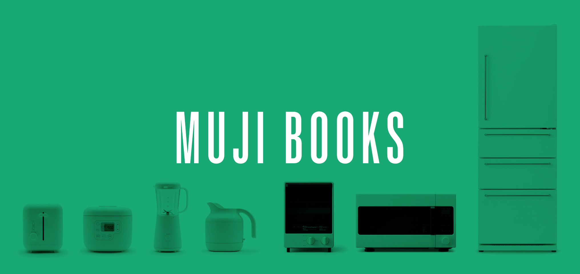 wide cover image for Three Books About Muji