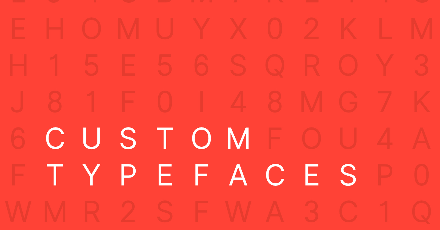 Why are tech companies making custom typefaces?