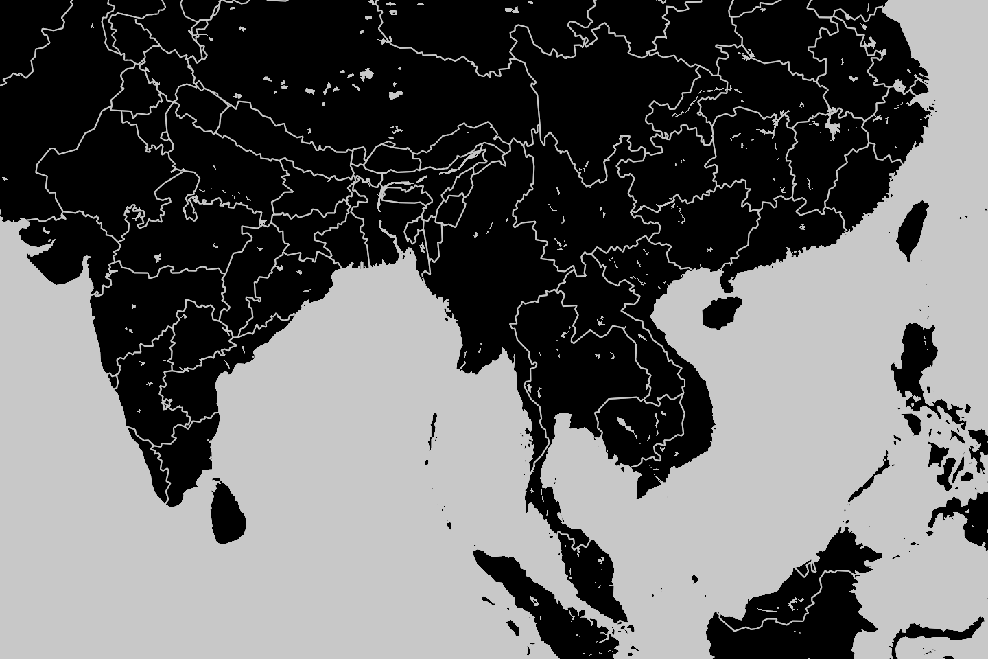 Map of Asia