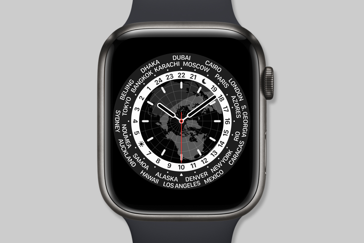 Dual time zone apple watch face sale